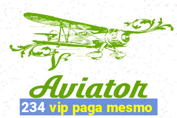 234 vip paga mesmo